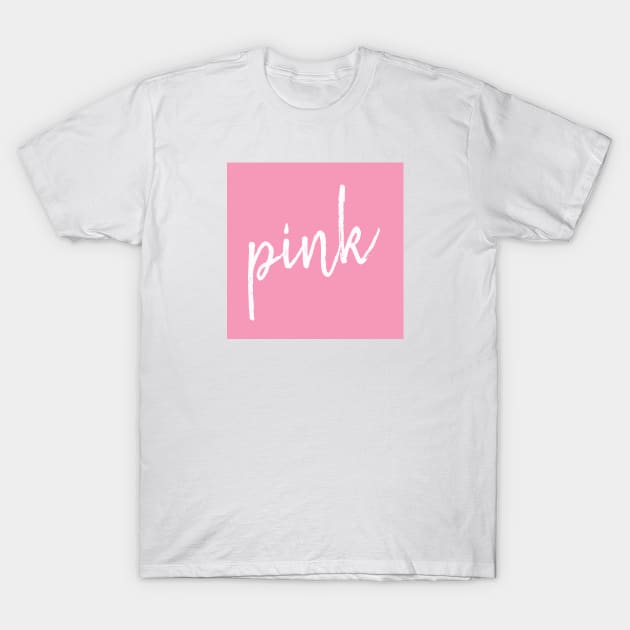 Pink T-Shirt by zeevana